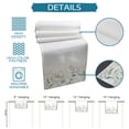 thumbnail image 7 of Table Runner Dresser Scarves 72 Inch Long, Watercolor Eucalyptus Leaves Linen Dining Table Runners Botanical Green Leaf on White Tabletop Scarf for Wedding Holiday Party Kitchen, 7 of 7