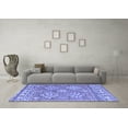 thumbnail image 3 of Ahgly Company Indoor Rectangle Persian Blue Traditional Area Rugs, 3' x 5', 3 of 4