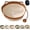 brown, variant on Round Woven Cotton Rope Cat Bed Basket, Foldable Pet Sleeping Basket with Interactive Rope Ball, Handmade Breathable Scratchable Weave for Small Dogs and Pets 