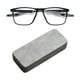 thumbnail image 5 of Anteojos de lectura Yuyangstore Bloqueo de luz azul Unisex Negro Gris 200 degree, 5 of 8