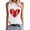 E, variant on WNEGSTG Women's Baseball Sleeveless T Shirt Round Neck Slim Fit Tank Tops