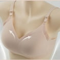 thumbnail image 3 of LLYWEY Ladies Bras Seamless Bras Ladies Nursing Bra Style-952 Women Lightly Lined Bra Feature Adult Female Lace Sports Bras Beige 40B, 3 of 6