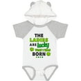 thumbnail image 3 of Inktastic The Ladies Are Lucky That I Was Born St Patricks Day Baby Boy Boys Baby Bodysuit, 3 of 5