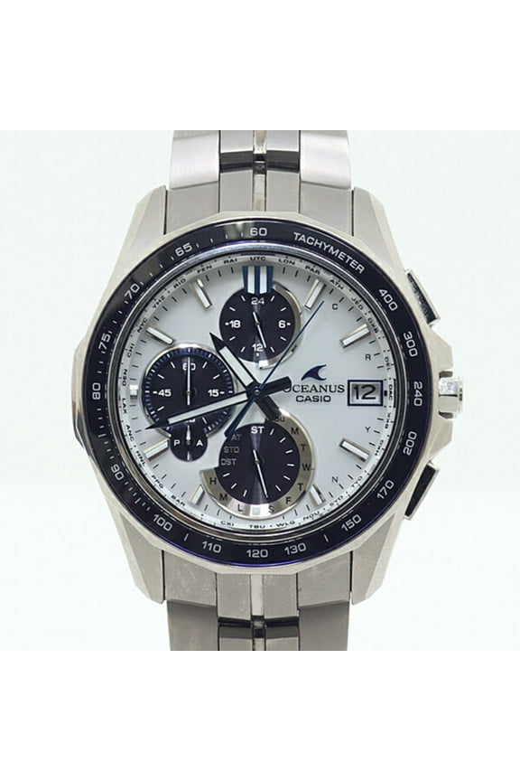 Pre-Owned CASIO Men's Watch Oceanus OCW-S7000D-7AJF Manta Tough Solar (Good)