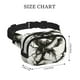 thumbnail image 4 of Fotbe Black And White Rose Cangurera Cuadrada con Estampado de Doble Capa, Bolsa de Cintura Ajustable Mini para Hombres y Mujeres, 4 of 9
