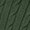 Dark Green, variant on Men's Roll Neck Cable Knit Long Sleeve Slim Fit Sweater Red M