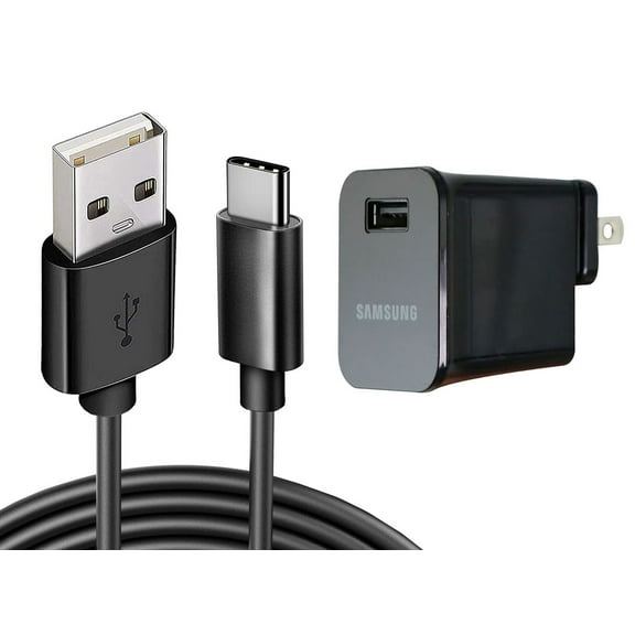 6ft Long USB-C Cable Home Wall Charger for Galaxy S23 FE - Power Adapter USB-C Wire Charging Cord AC Plug Compatible With Samsung Galaxy S23 FE