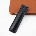 thumbnail image 5 of Estuche para lápices, estilo retro, bolsa para lápices, un solo soporte para escribir, suministros, almacenamiento, color negro, 5 of 5