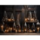thumbnail image 1 of Beenle Merry Christmas Photography Backdrop Winter Xmas Tree Fireplace Decor Holiday Party Kid Adult Portrait Photo Background, 1 of 5