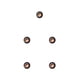 thumbnail image 1 of Methold Stick Caps Antideslizante Útil Reemplazo perfecto Thumbstick Cover Controlador Accesorios Video Game Supply naranja sobre negro Type2 NO2, 1 of 6