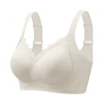 thumbnail image 2 of Womens Sports Bras Plus Size Thin Breathable Beauty Back Minimizer Bra Wireless Bras, 2 of 9