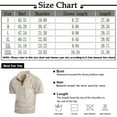 thumbnail image 4 of Men's Corduroy Solid Color Stand Collar Short Sleeve Ribbed Sweatshirt, Spring Summer Casual Pullover,White,S, 4 of 8