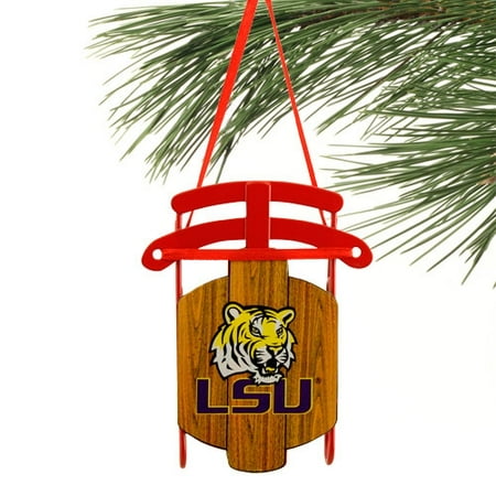 - LSU Tigers Sled Ornament - No Size