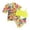 AB39 Yellow, variant on Bainana Toddler Girls Swimwear Floral Print One-Pieces Bikini With Floral Print Mesh Cover Up Outfits Set Kid Casual Pool Swim Wear Yellow Size 12-18 Months