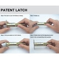 thumbnail image 4 of Decor Mo 1 Side Keyed Deadbolt Lock,Single Cylinder Dead Bolt, Satin Nickel, 1 Pack, 4 of 7