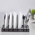 thumbnail image 4 of CAROOTU Portable Metal Iron Dish Stand Drain Removable Storage Rack Holder Home Kitchen Tool, 4 of 5