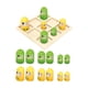 thumbnail image 1 of Juego de tres en raya, rompecabezas, rompecabezas interactivos para padres e hijos, para niños y adultos. rana, 1 of 9