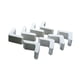 thumbnail image 4 of 8 piezas de soportes de cerámica para estantes de horno, zancos para estantes de horno, reutilizables, apilables, compactos, suministros para cocción, 4 of 8