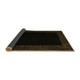 thumbnail image 2 of Ahgly Company Indoor Square Abstract Brown Modern Area Rugs, 8' Square, 2 of 4