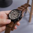 thumbnail image 2 of Reloj de hombre con esfera grande, movimiento de cuarzo, calendario, reloj minimalista, 2 of 6