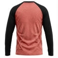 thumbnail image 3 of LIaqionyy Mens Tops Crew Neck Comfortable Long Sleeve Casual Loose Basic Tees Shirts Stretchy Pullover Shirt, 3 of 4