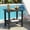 Black, variant on OTSUN Adirondack Outdoor Side Table, 16" HDPE Patio Side Table with Shelf, Weather Resistant Easy Maintenance for Backyard Pool Porch Garden & Lawn