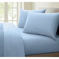 Oxford Collection 600 Thread Count Deep Pocket Egyptian Quality Cotton Solid Sheet Set (California King, Blue)