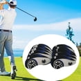 thumbnail image 2 of 10 unidades/juego de cascos para palos de golf, cascos protectores que se adaptan a la mayoría de las marcas para blanco Zulema Cubierta de cabeza de hierro de golf, 2 of 8