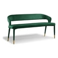 thumbnail image 1 of Meridian Furniture Destiny Green Velvet Bench, 1 of 14