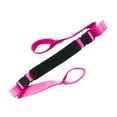 thumbnail image 1 of Correa de , correa de estiramiento de , ejercicio de flexibilidad, multifuncional, profesional, elástica, ajustable, cinturón de estiramiento Rosa roja, 1 of 2