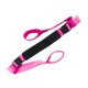 thumbnail image 2 of Correa de , banda elástica para el hogar, de fitness elástico premium para entrenamiento, gimnasio, cinturón camilla portátil profesional Rosa roja, 2 of 8