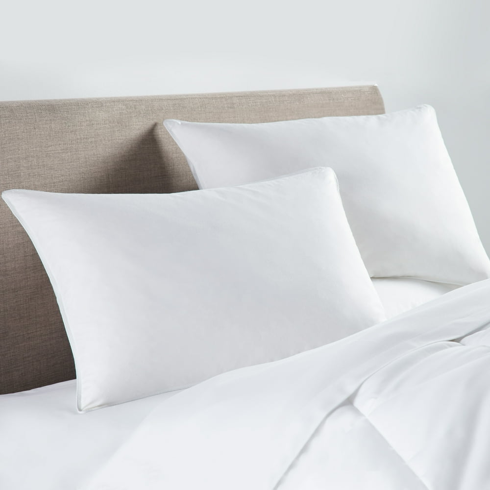 DOWNLITE 10/90 Goose Feather Pillow Twin Pack Jumbo