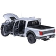thumbnail image 2 of 2019 Ford F-150 Raptor Camionnette Lingot Argent Voiture Modèle 1/18 par Autoart, 2 of 11