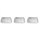 thumbnail image 1 of Juego de 3 bandejas y rejillas para horno tostador de 9 pulgadas, bandeja pequeña de acero inoxidable para hornear con rejilla para enfriar, 1 of 8