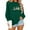 Z059-Green, variant on Women's Oversized Sweatshirt Christmas Crewneck Long Sleeve Casual Loose Pullover Tops