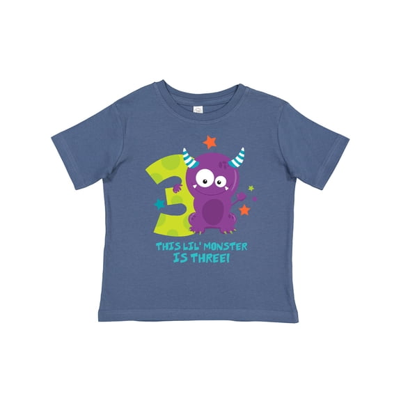 Inktastic Monster 3rd Birthday Boys or Girls Toddler T-Shirt