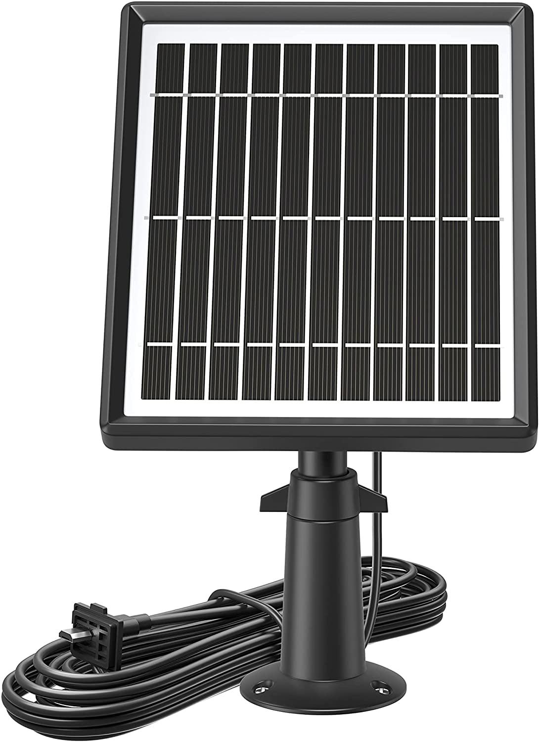 ZOSI C1 Security Camera Solar Panel Power Supply,IP66 Waterproof for ZOSI C1 Wireless Outdoor Rechargeable Battery Security Cameras Only Compatible for Model C1,IPC-6962M-W