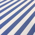 thumbnail image 4 of Waverly Inspirations Elastic Fitted Vinyl Table Cover With Flannel Backing, 6Ft Table, 72" x 30", White/Blue Stripe, 2 PK, 4 of 6