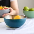 thumbnail image 1 of Salad Bowl Multifunctional Food Storage Kitchen Gadget Stainless Steel Fruit Bowl Mixing Bowl for Home, 1 of 7