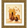 thumbnail image 1 of Lopardi, E. 20x23 Gold Ornate Wood Framed with Double Matting Museum Art Print Titled - Modern Stillife I, 1 of 4