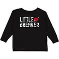thumbnail image 3 of Inktastic Little Heartbreaker with Arrow Boys or Girls Long Sleeve Toddler T-Shirt, 3 of 5