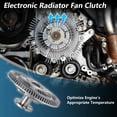 thumbnail image 3 of Embrague del Ventilador de Refrigeración del Motor para Jeep Cherokee 1994-2000 L4 2.5L No.52079684/52028428/52007226/4637575 Embrague del Ventilador de Refrigeración Electrónico, 3 of 7