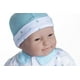 thumbnail image 3 of Muñeca bebé caucásica de cuerpo suave grande de 20 pulgadas | JC Toys - La Bebé | Lavable | Conjunto azul removible con gorro y chupete | Para niños 2 años +, 3 of 5