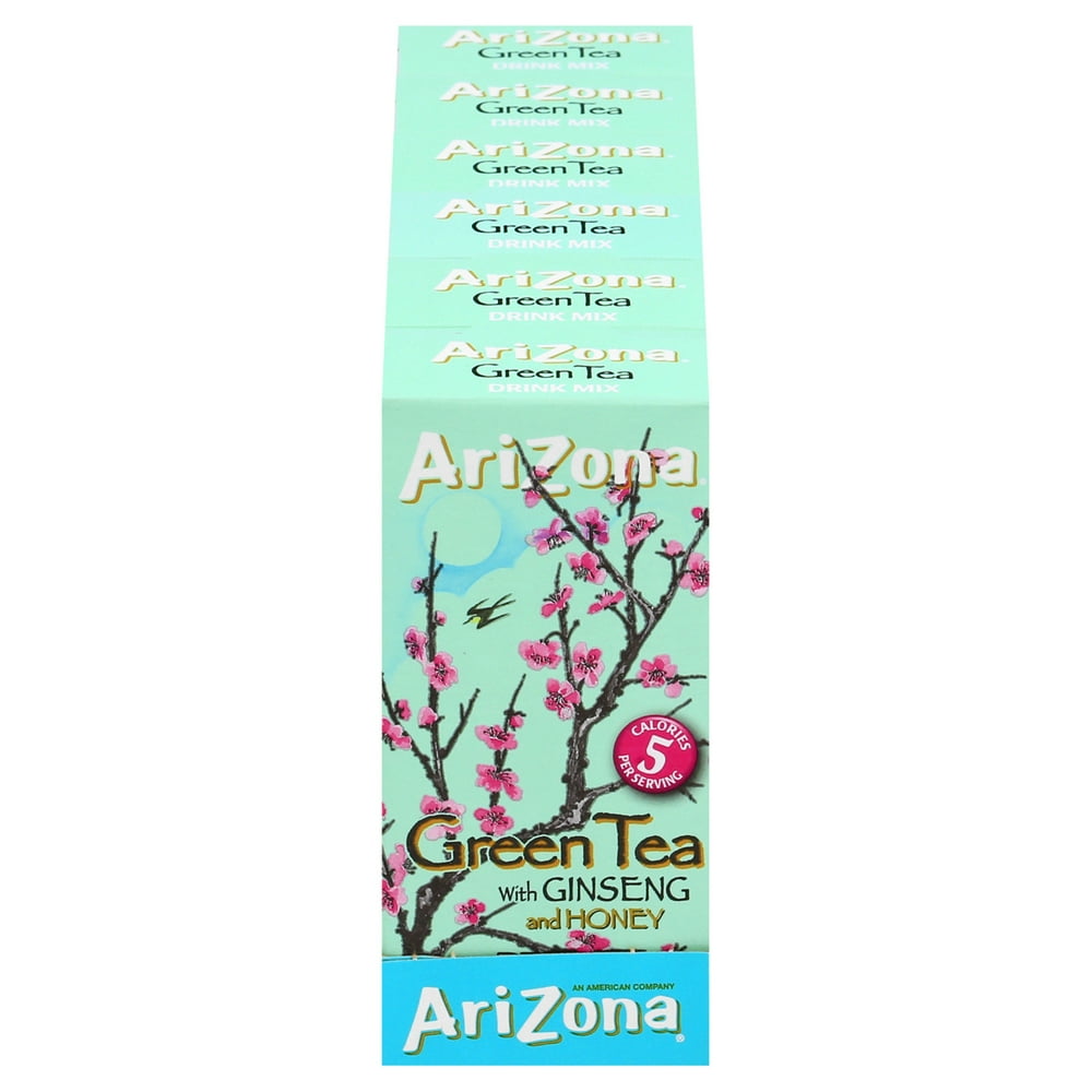 AriZona Green Tea with Ginseng and Honey Naturally Flavored Powdered