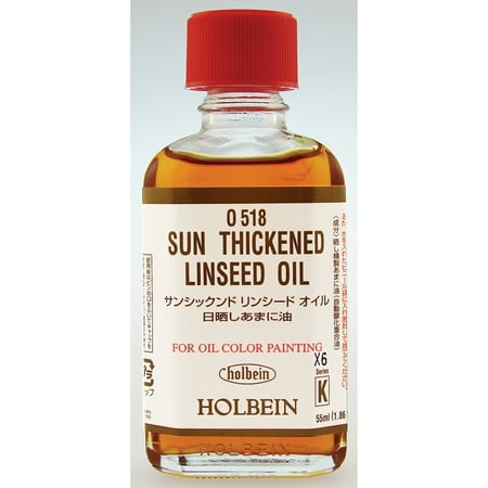 Holbein Sun-Thickened Linseed Oil, 55ml,