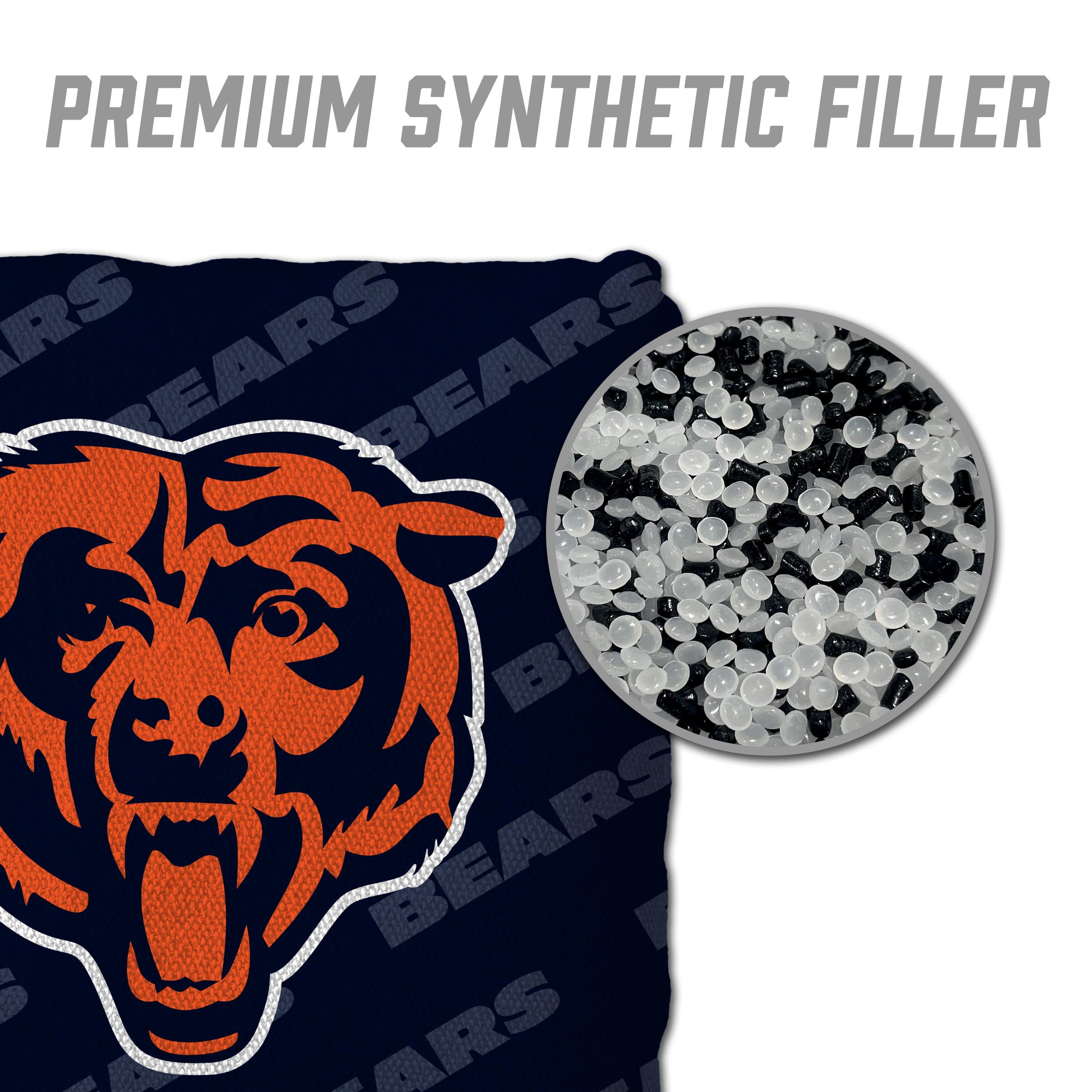 NFL Chicago Bears Cornhole Bags - 4PK - Blue