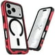 thumbnail image 2 of Funda Case GHOSTEK Atomic Mag para iPhone 17 PRO MAX Aluminio Roja Transp, 2 of 9