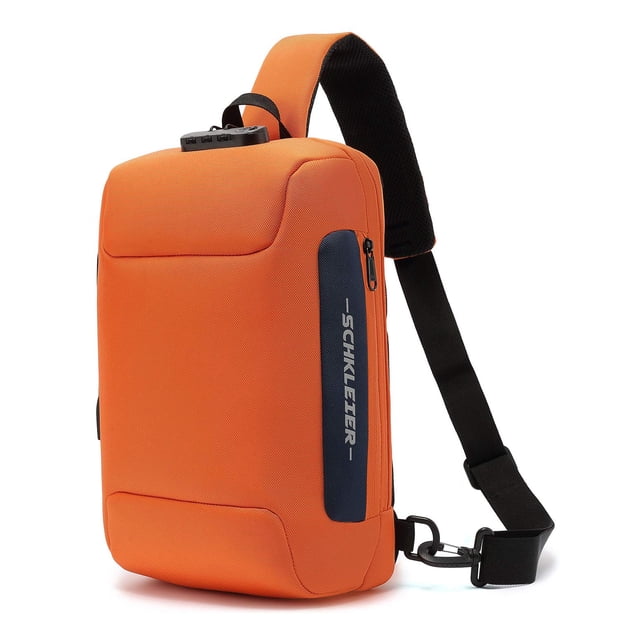 Mochila bandolera Schkleier USB antirrobo para portátil 13.3