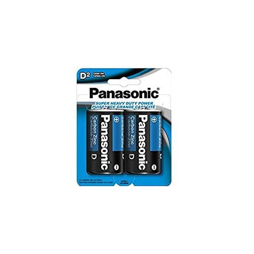 Panasonic 2D Super Heavy Duty-24 Pack (12 Cards of 2)