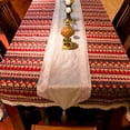 thumbnail image 6 of Table Cloth Stripe Cotton and Linen Oil-Proof Spill-Proof Waterproof Tablecloth Decorative Fabric Table Cover with Tassel, 6 of 6